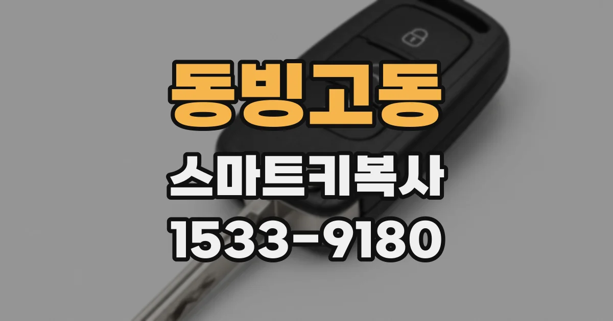 동빙고동 스마트키복사