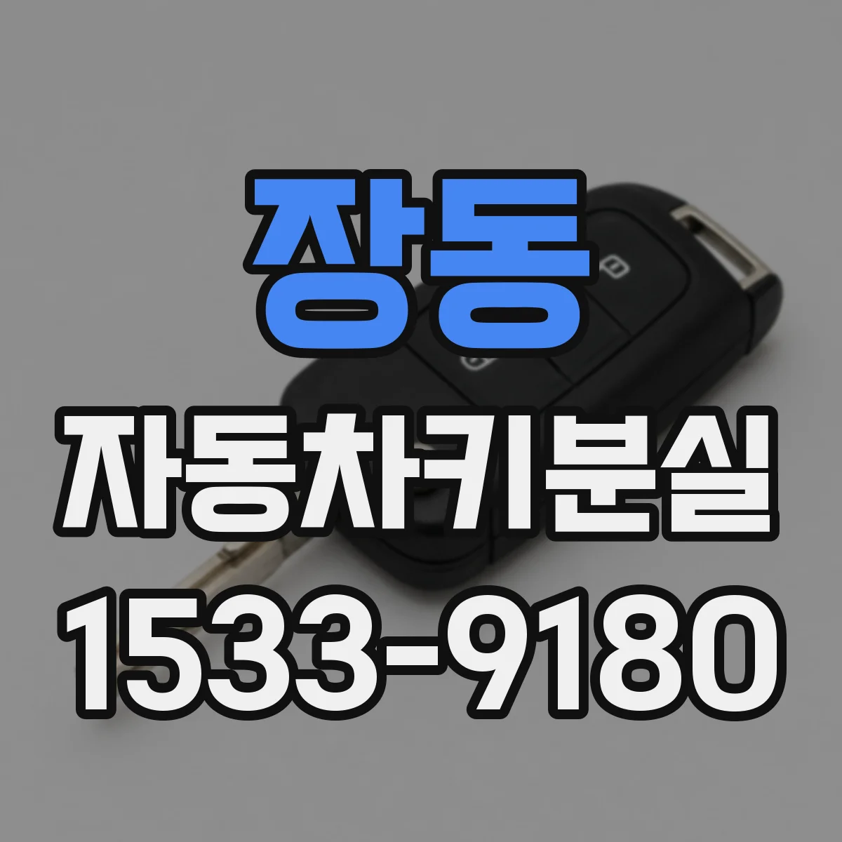 장동 자동차키분실