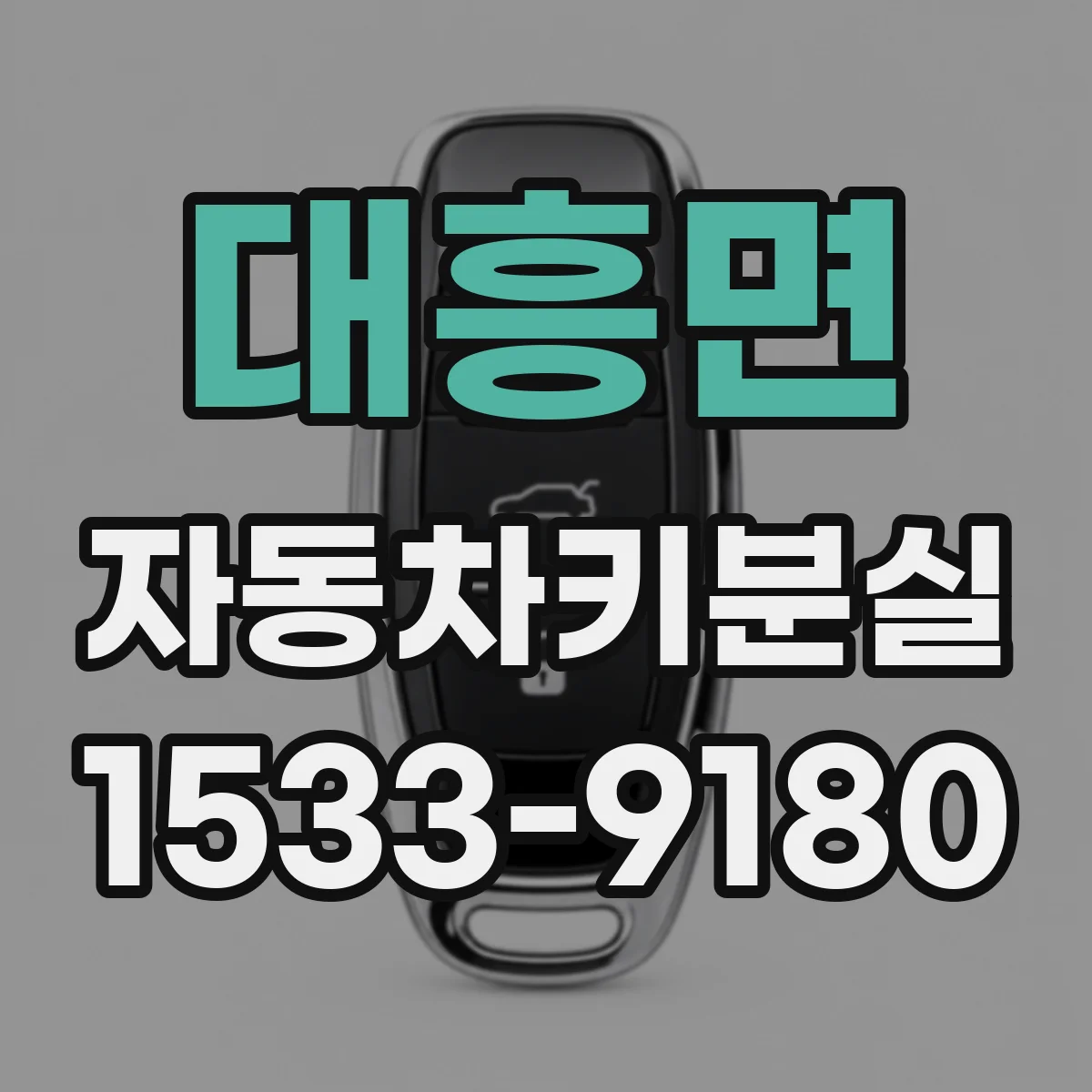 대흥면 자동차키분실