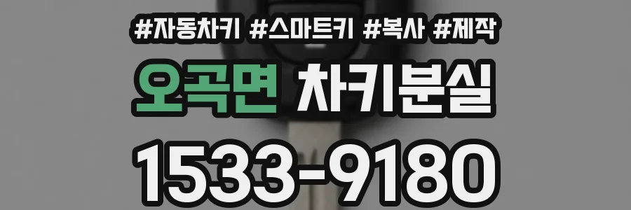 오곡면 차키분실