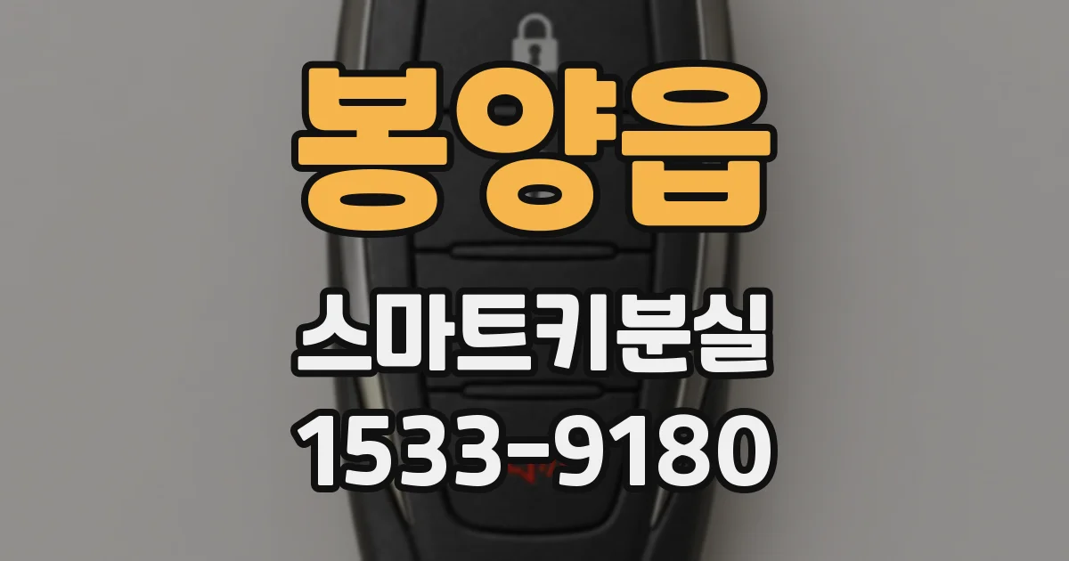 봉양읍 스마트키분실