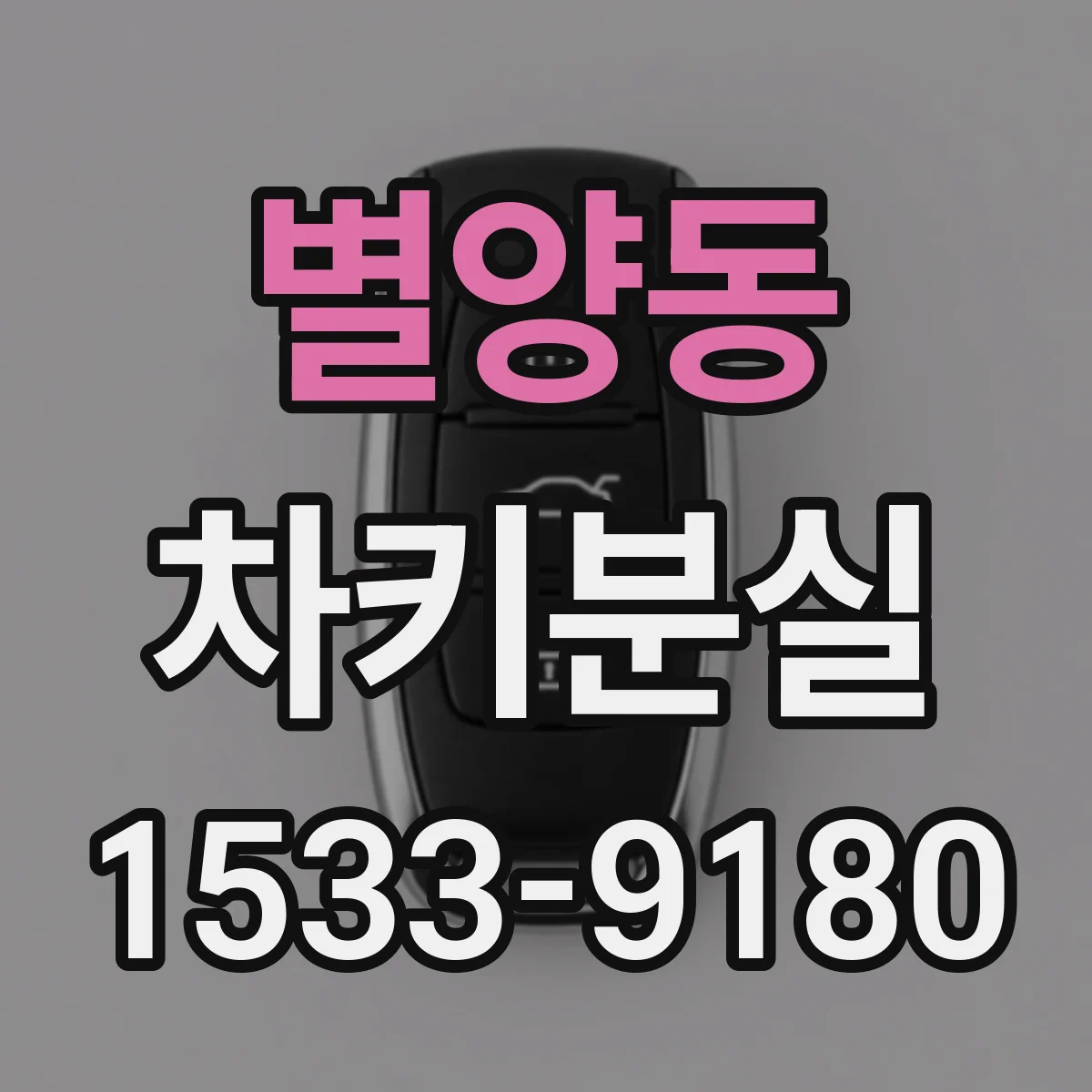 별양동 차키분실
