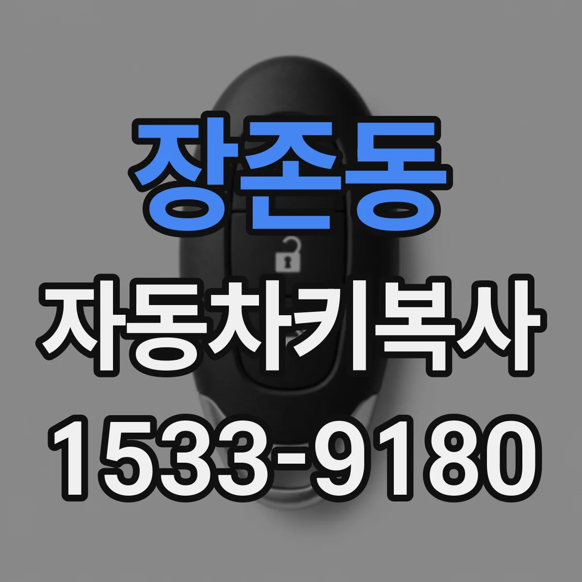 장존동 자동차키복사