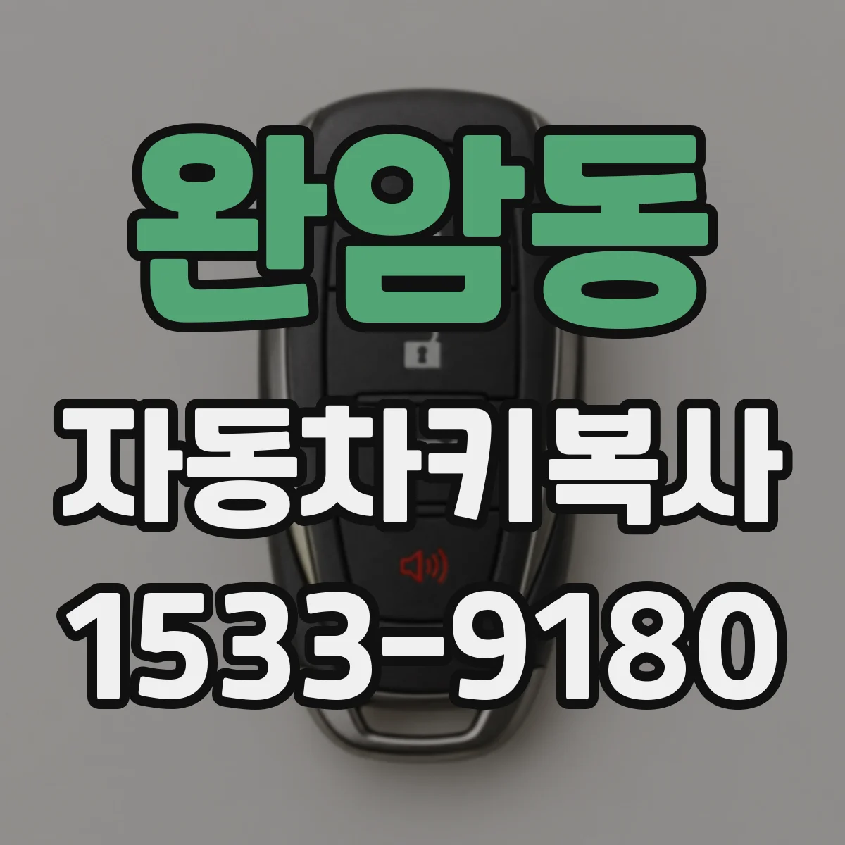 완암동 자동차키복사