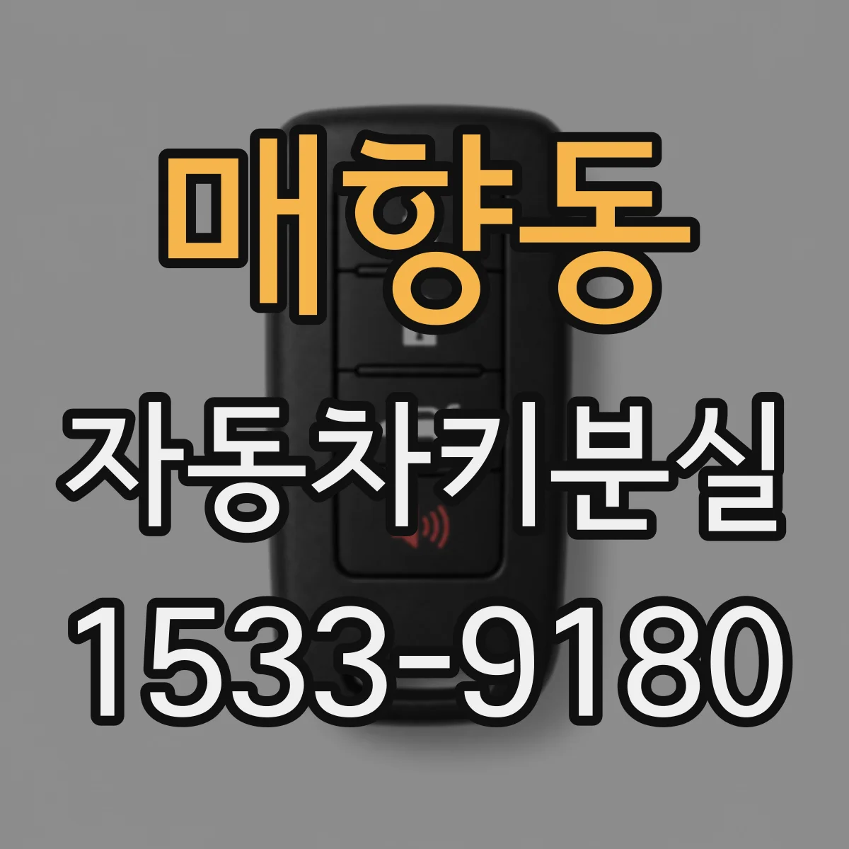 매향동 자동차키분실