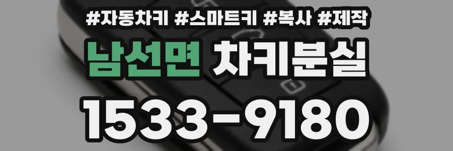 남선면 차키분실