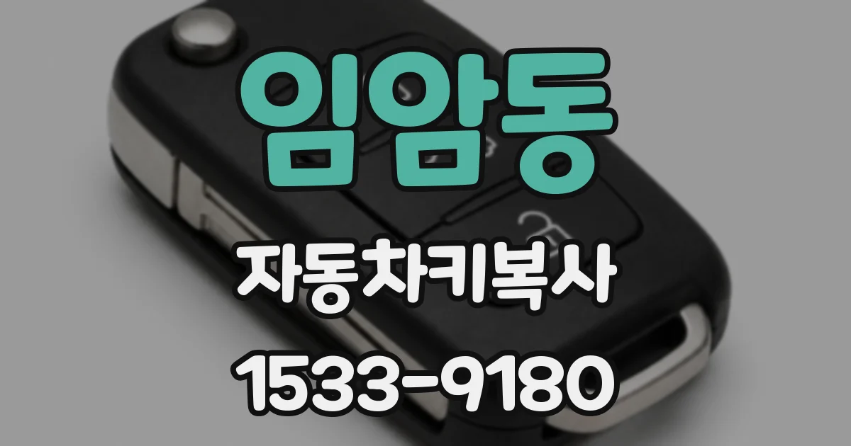 임암동 자동차키복사