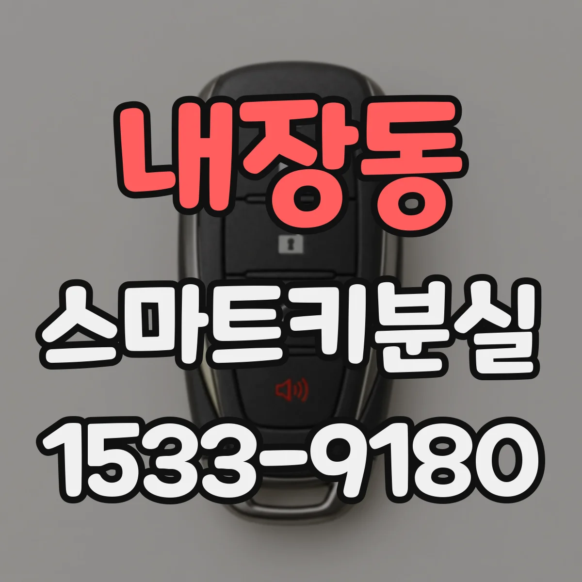 내장동 스마트키분실