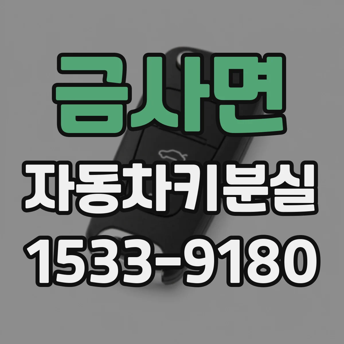 금사면 자동차키분실
