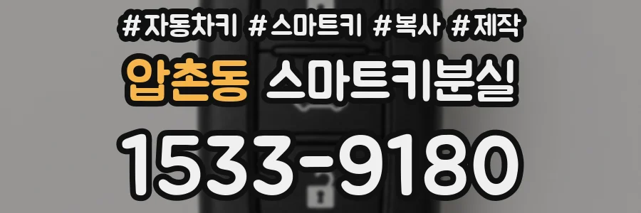 압촌동 스마트키분실