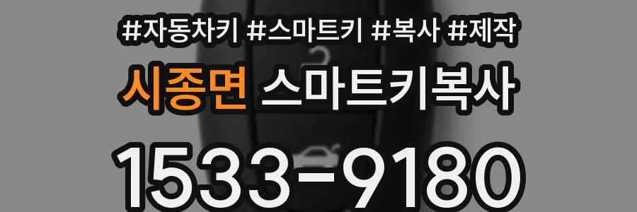 시종면 스마트키복사