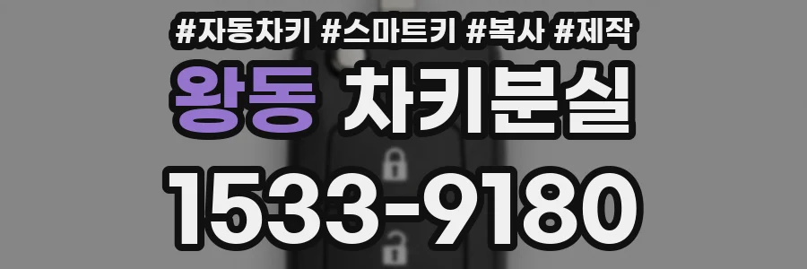 왕동 차키분실