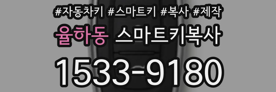 율하동 스마트키복사