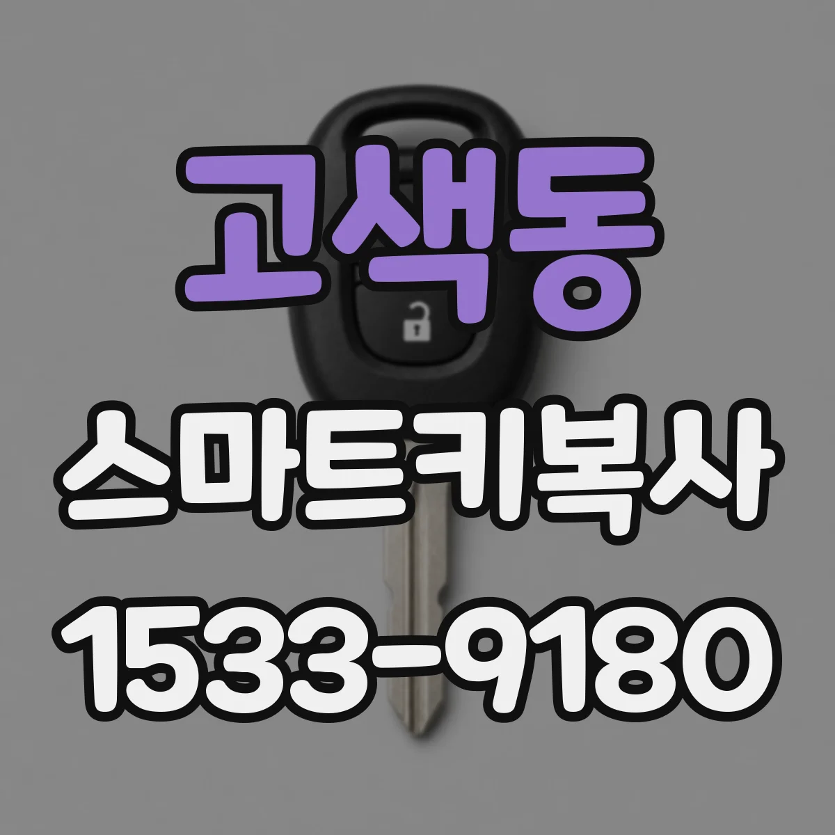 고색동 스마트키복사