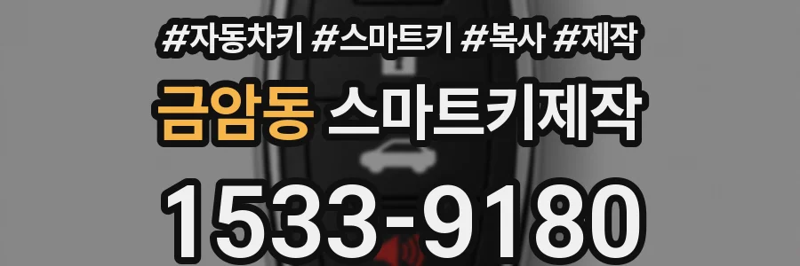 금암동 스마트키제작