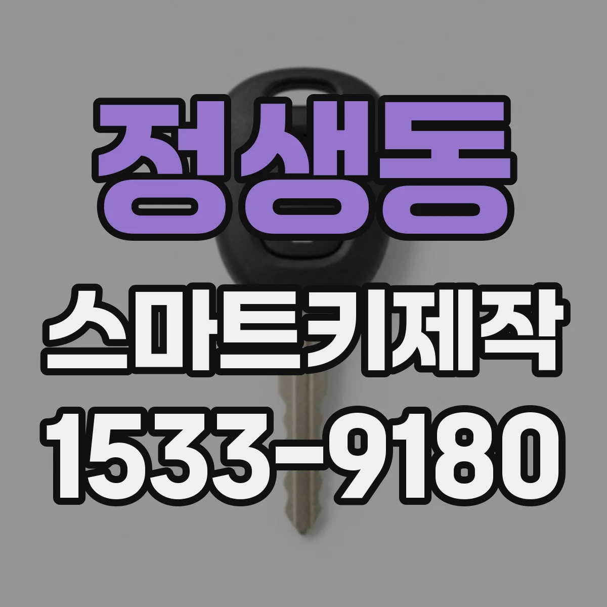 정생동 스마트키제작