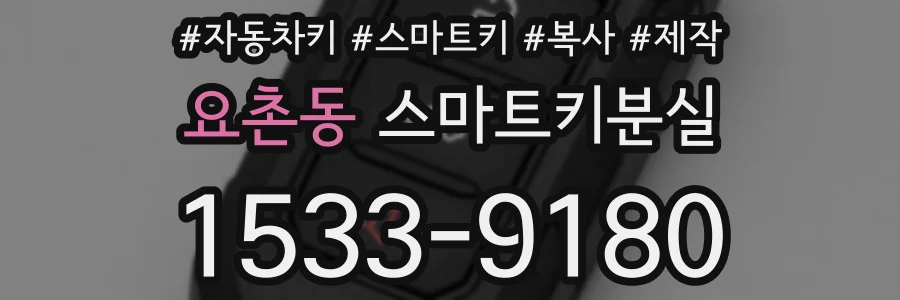 요촌동 스마트키분실
