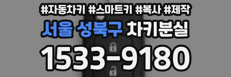 서울 성북구 차키분실