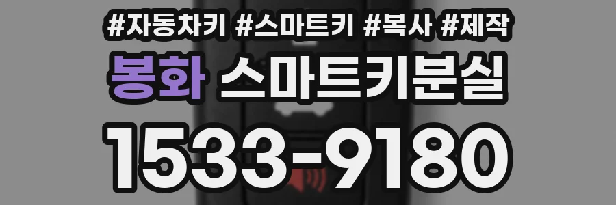 봉화 스마트키분실