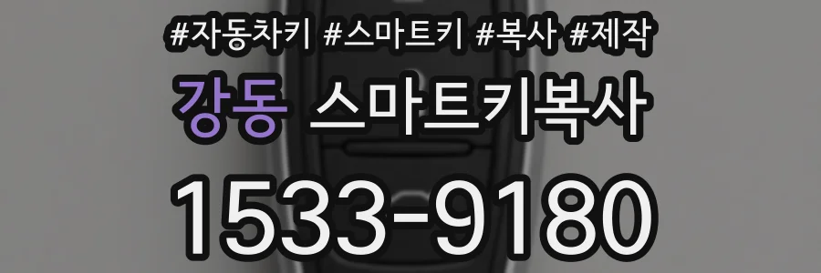 강동 스마트키복사