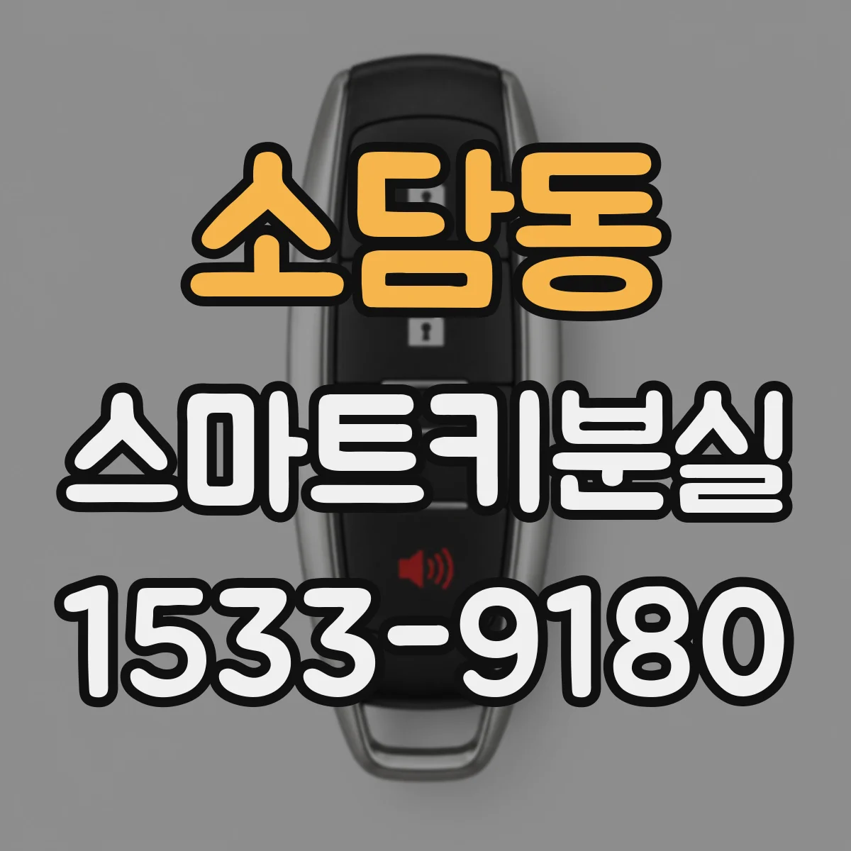 소담동 스마트키분실