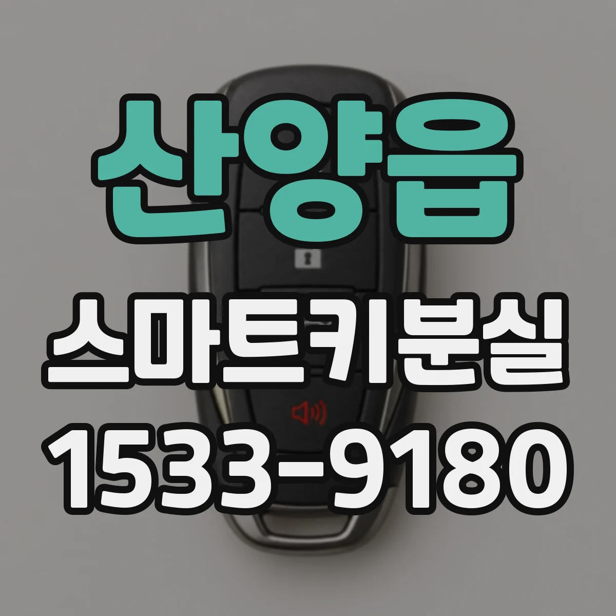 산양읍 스마트키분실
