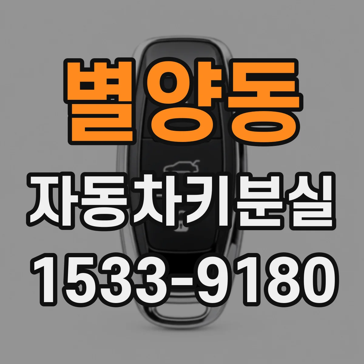 별양동 자동차키분실