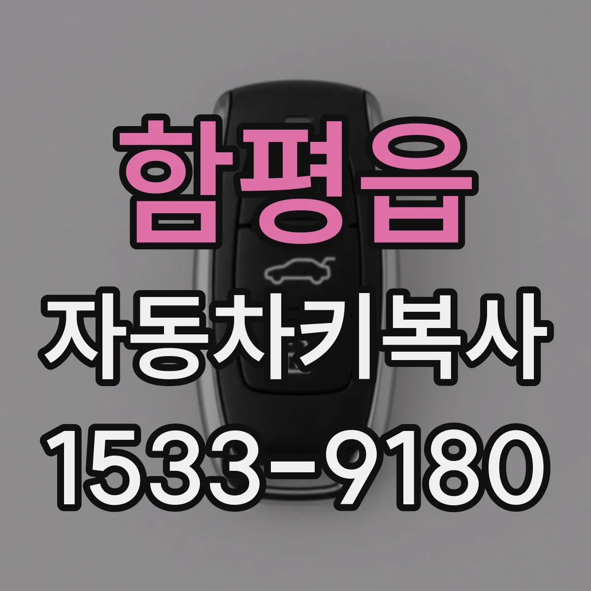 함평읍 자동차키복사