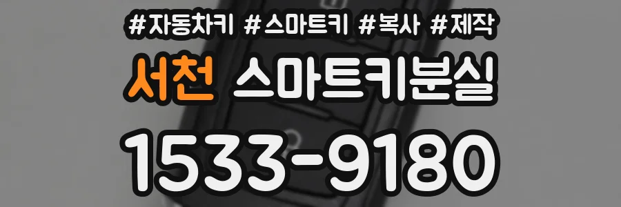 서천 스마트키분실