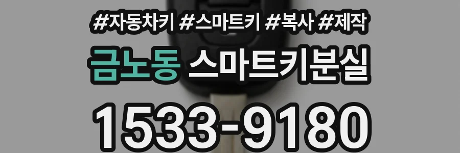 금노동 스마트키분실