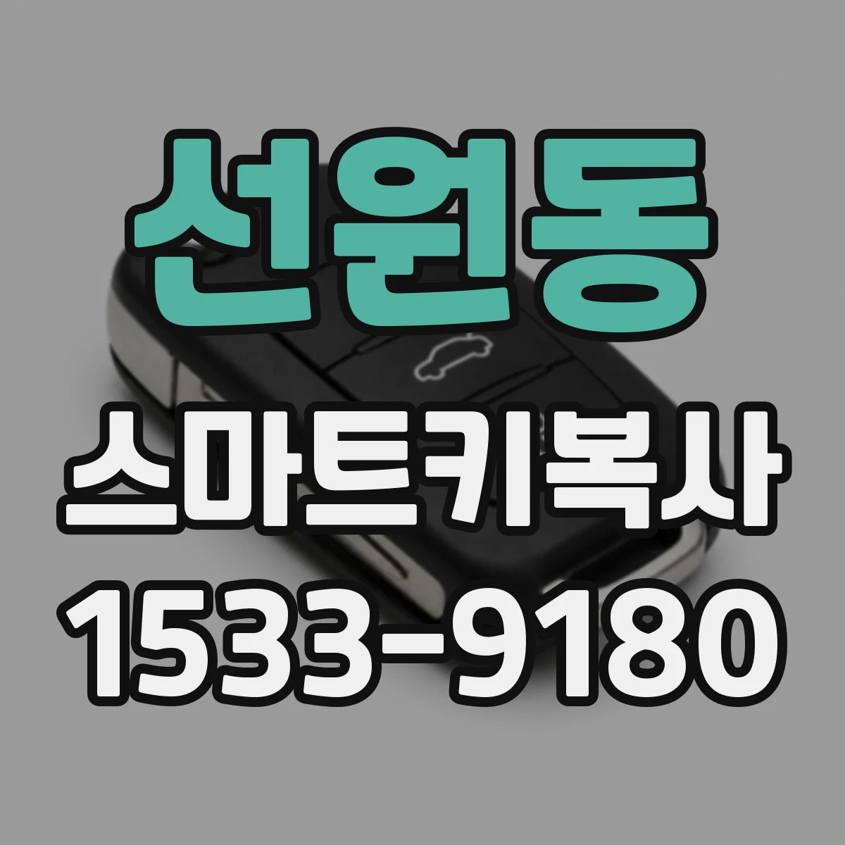 선원동 스마트키복사
