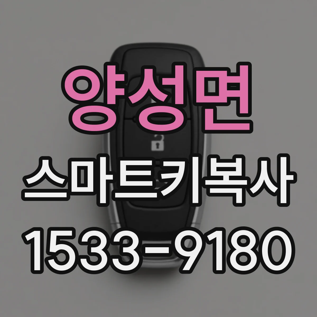 양성면 스마트키복사