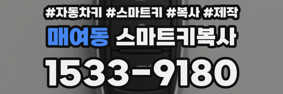 매여동 스마트키복사