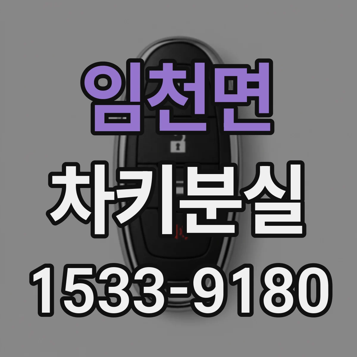 임천면 차키분실