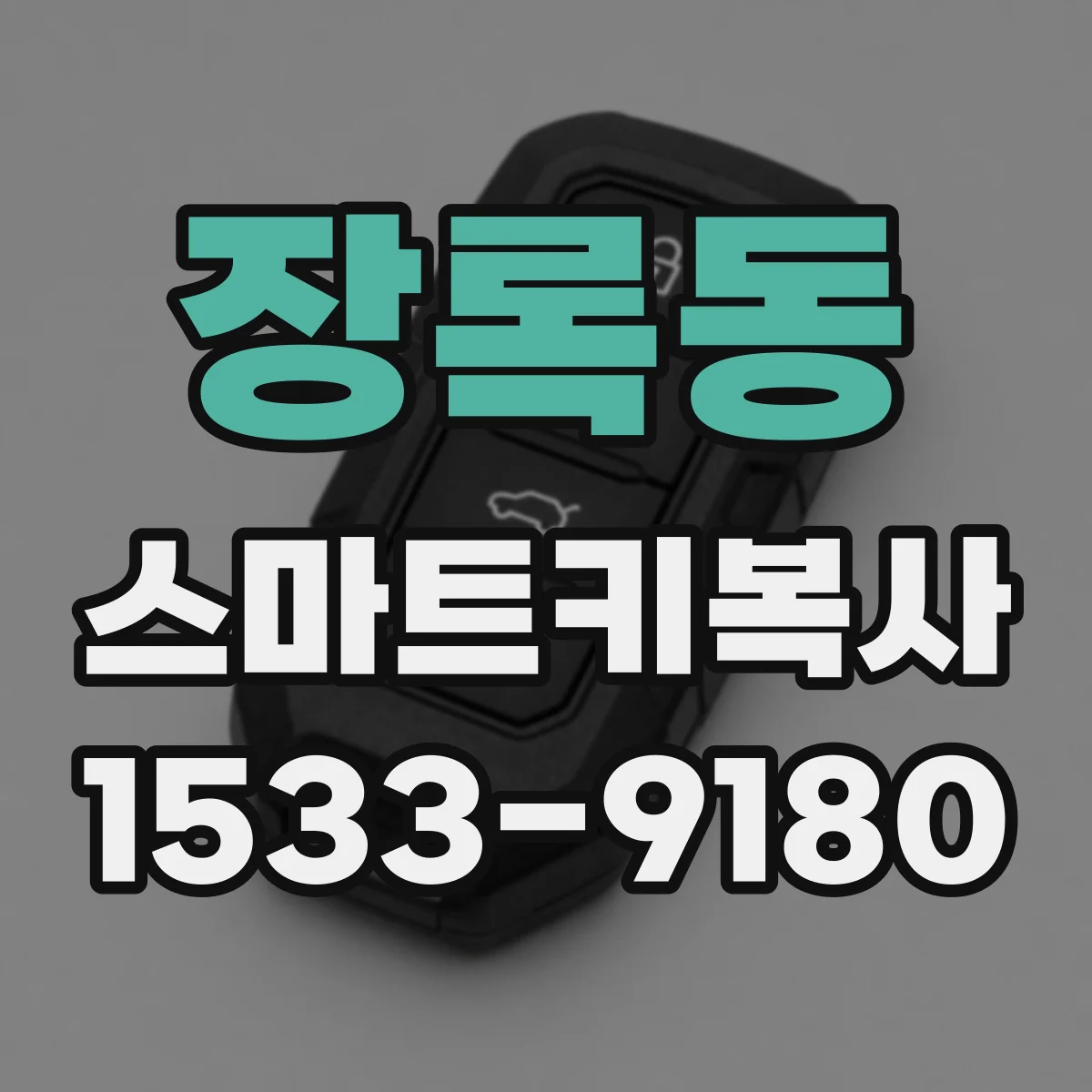 장록동 스마트키복사