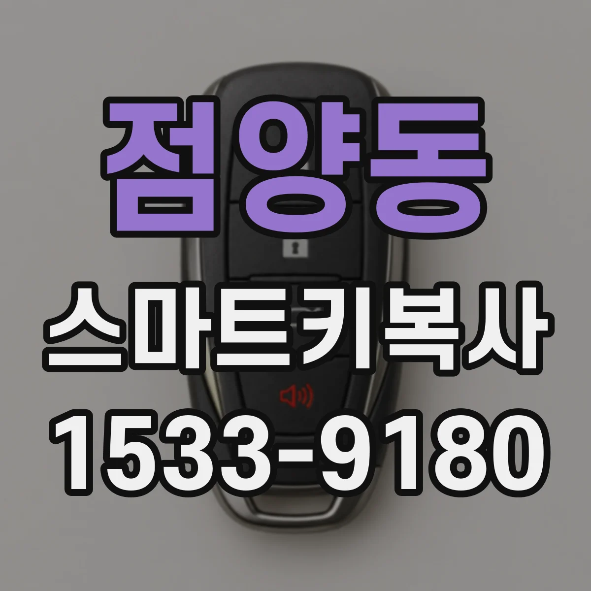 점양동 스마트키복사