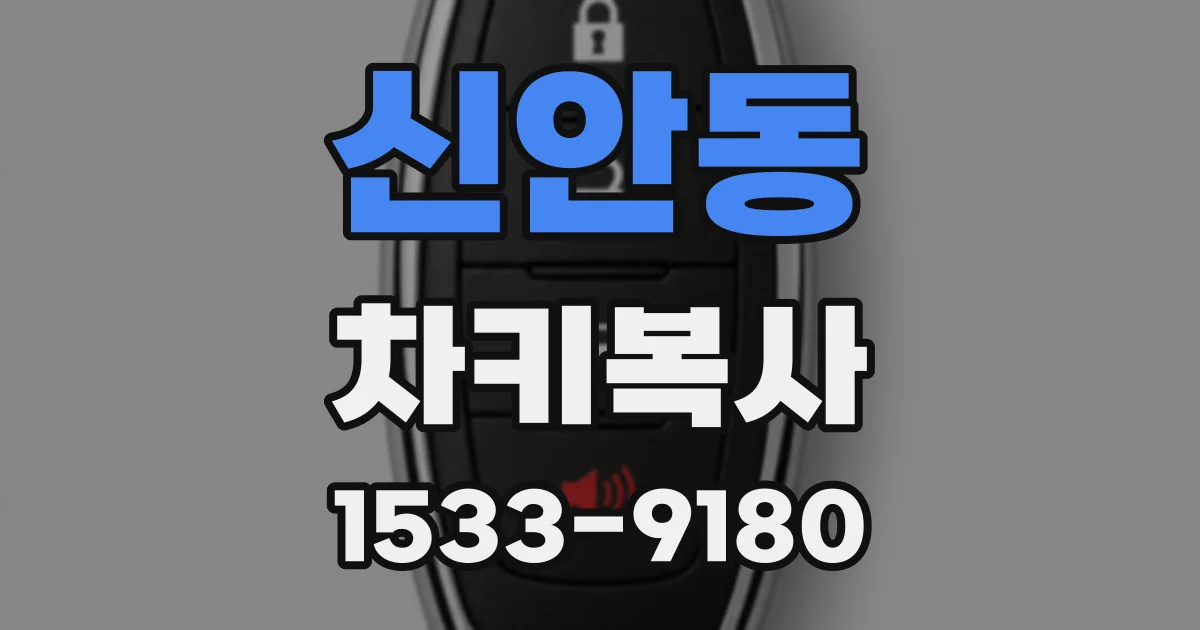 신안동 차키복사