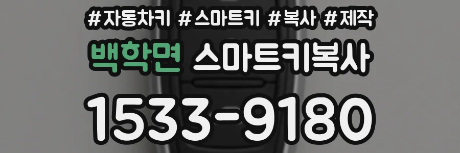 백학면 스마트키복사