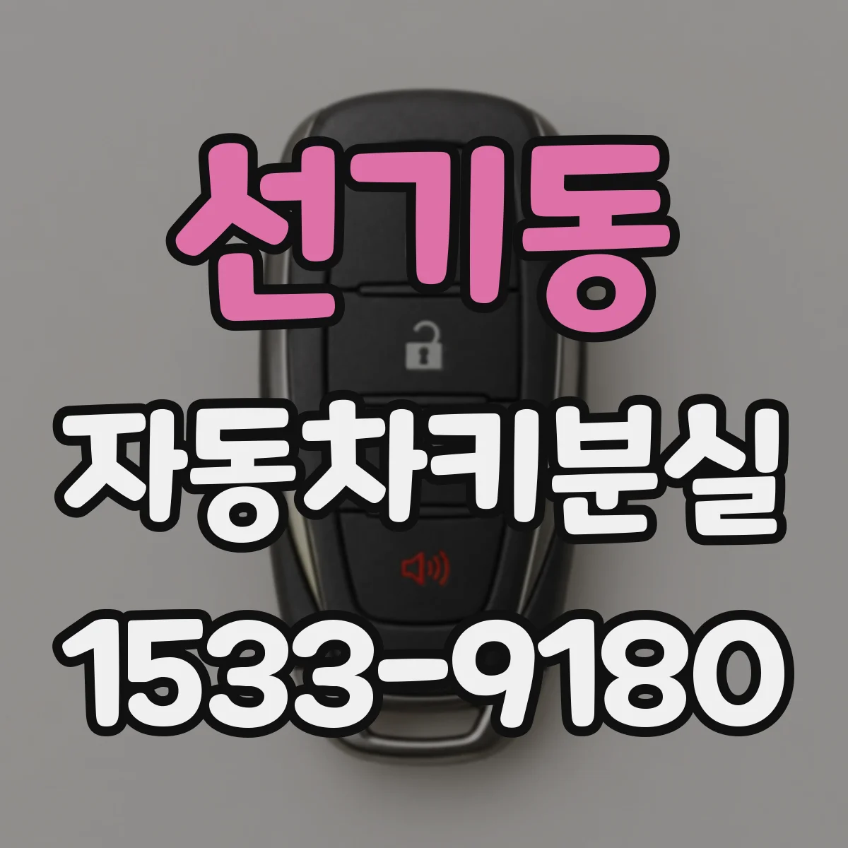 선기동 자동차키분실