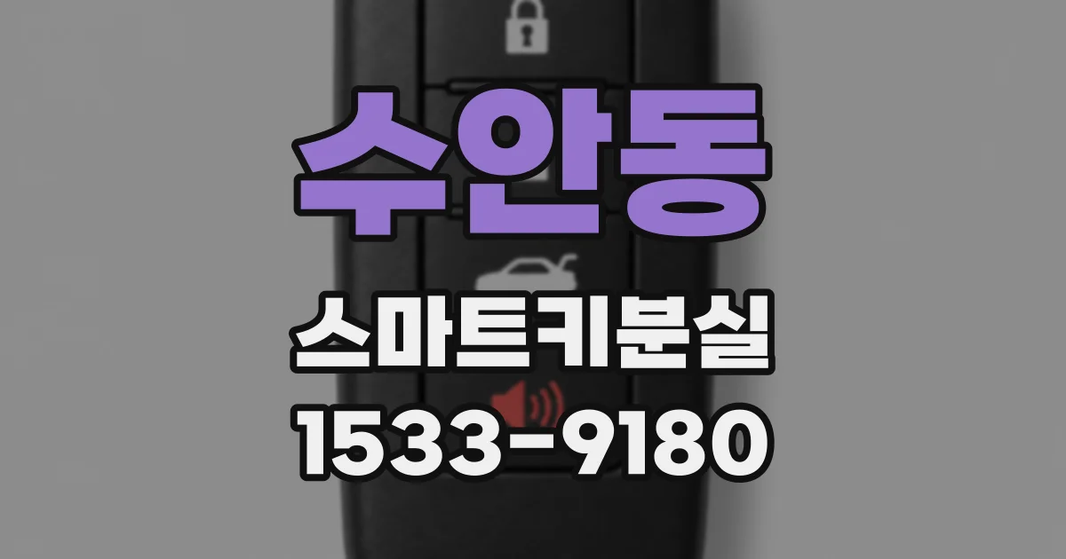 수안동 스마트키분실