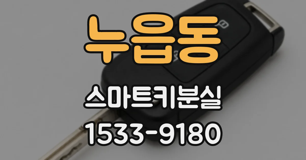 누읍동 스마트키분실
