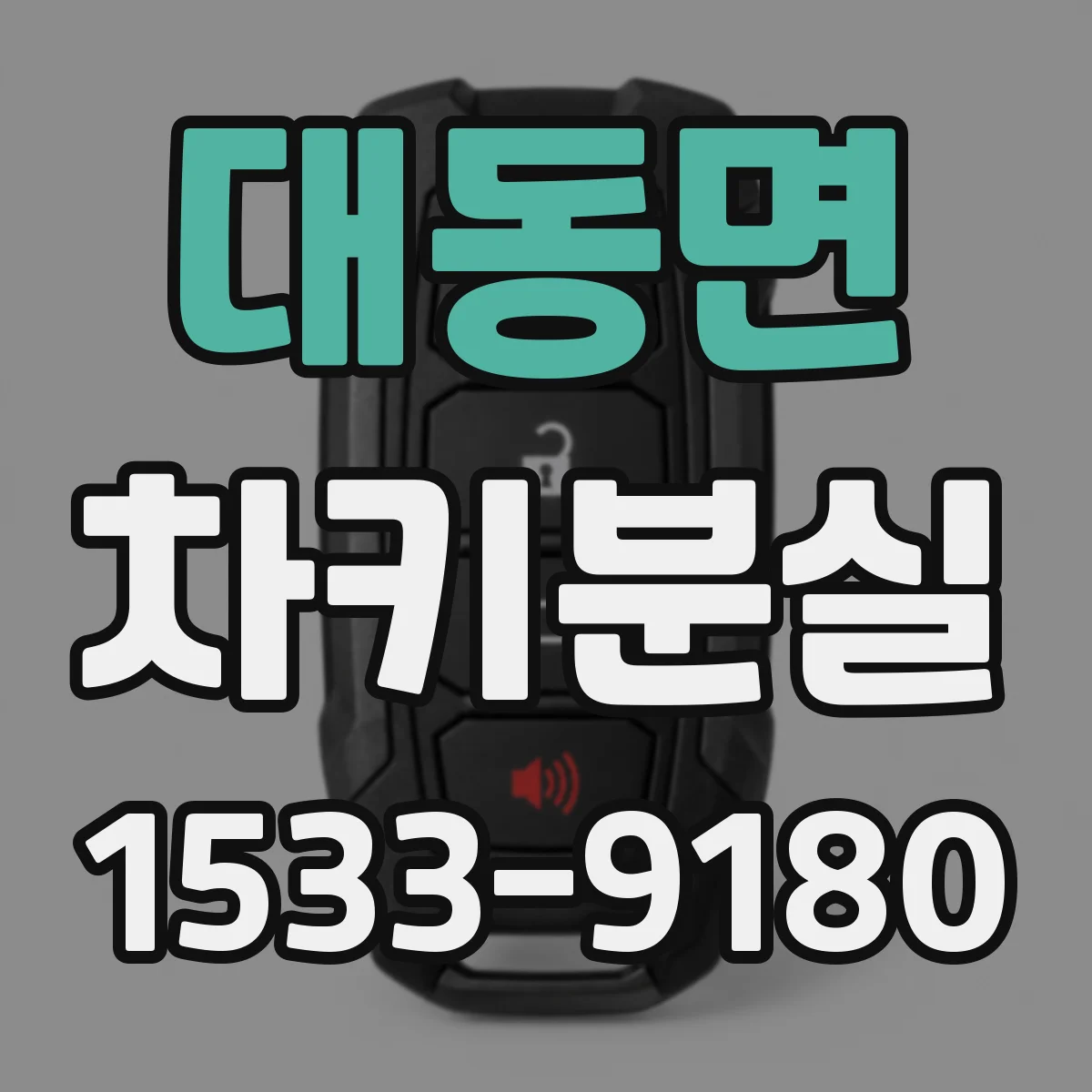 대동면 차키분실
