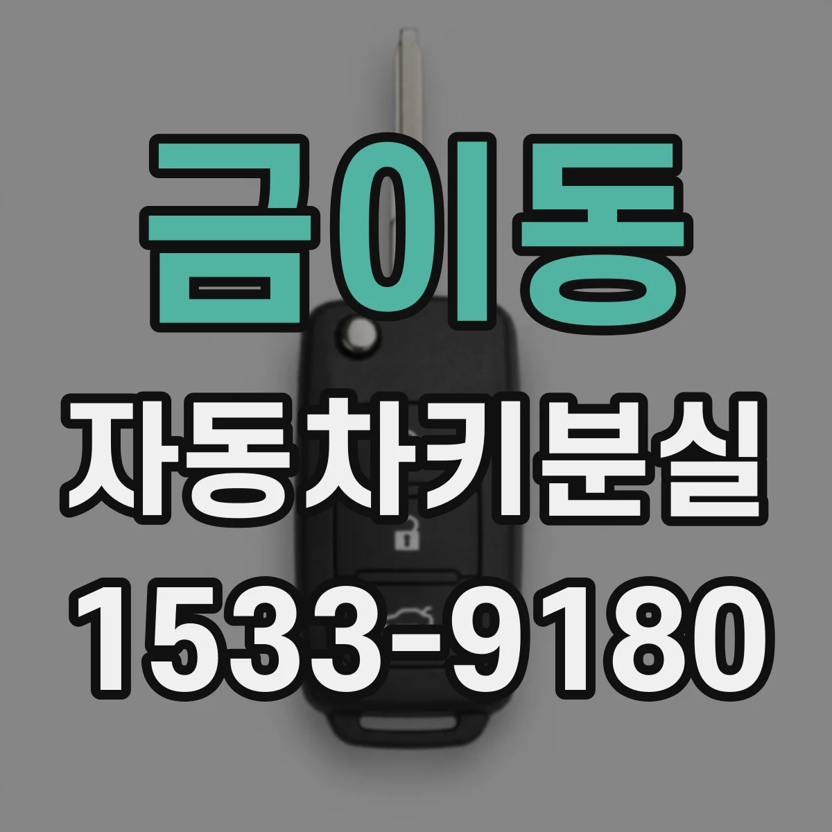 금이동 자동차키분실