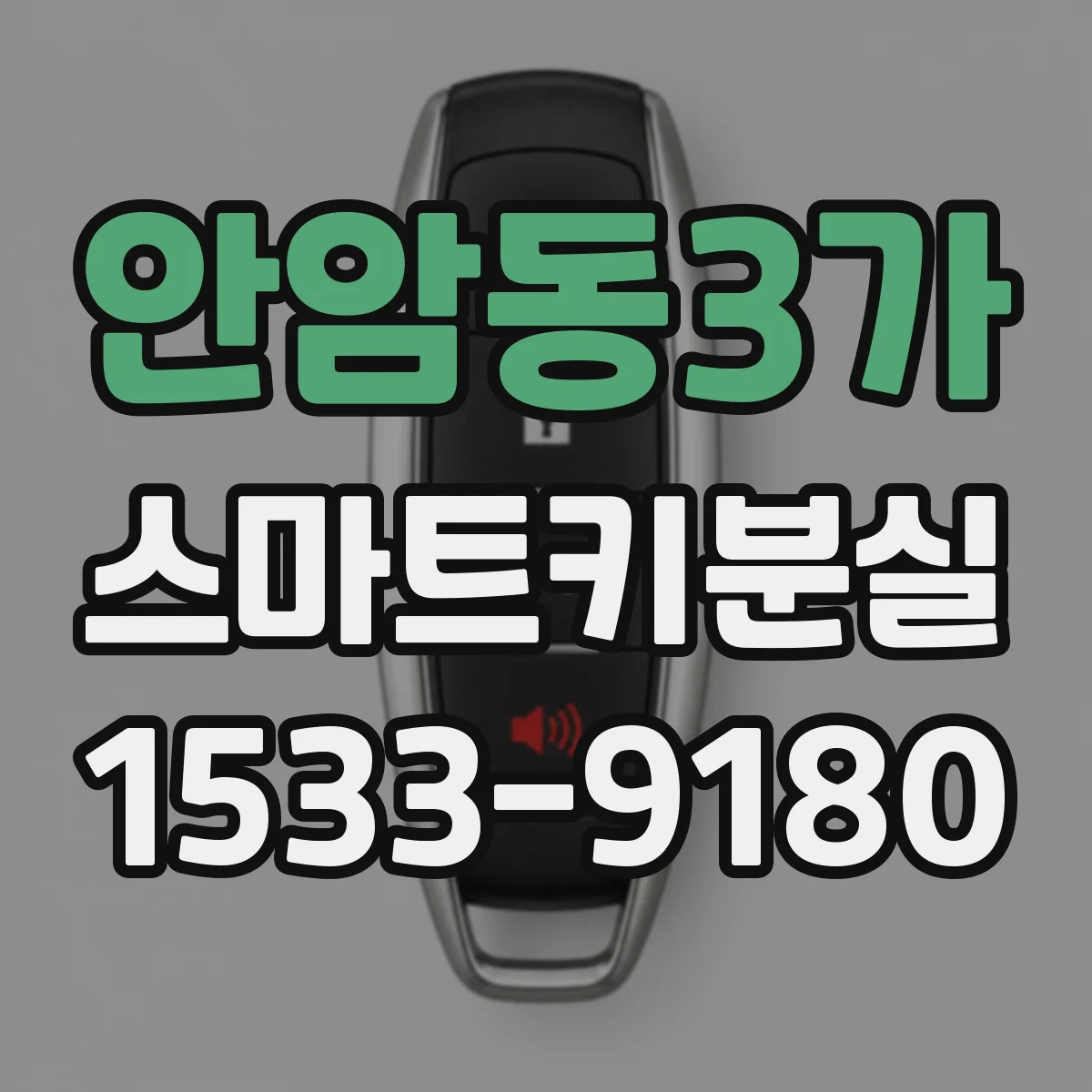 안암동3가 스마트키분실