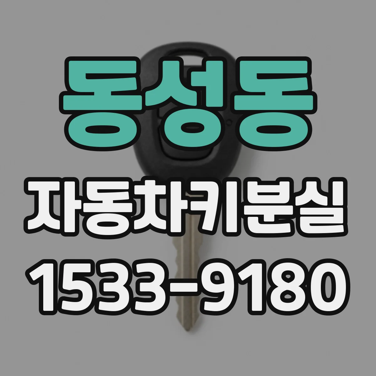 동성동 자동차키분실