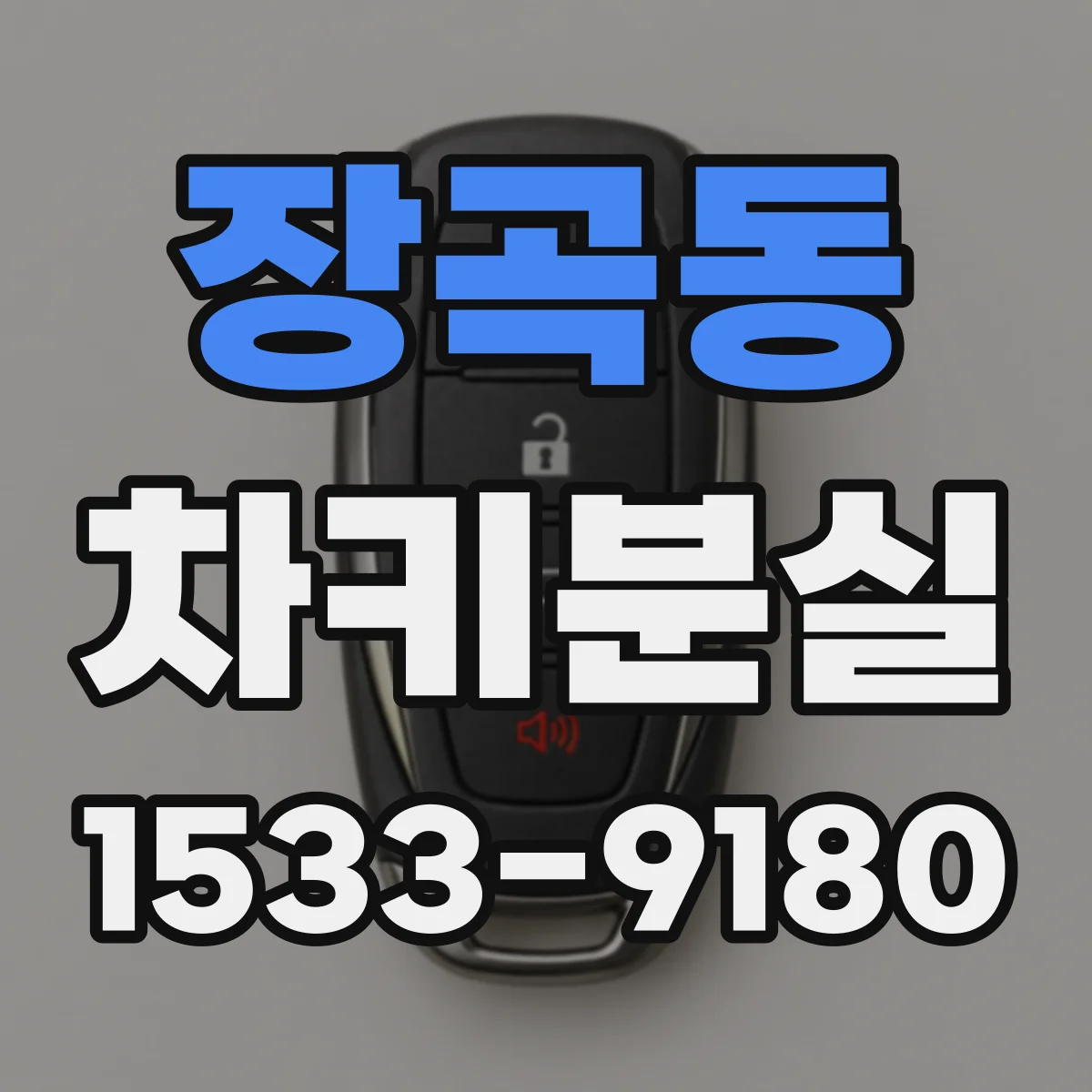 장곡동 차키분실