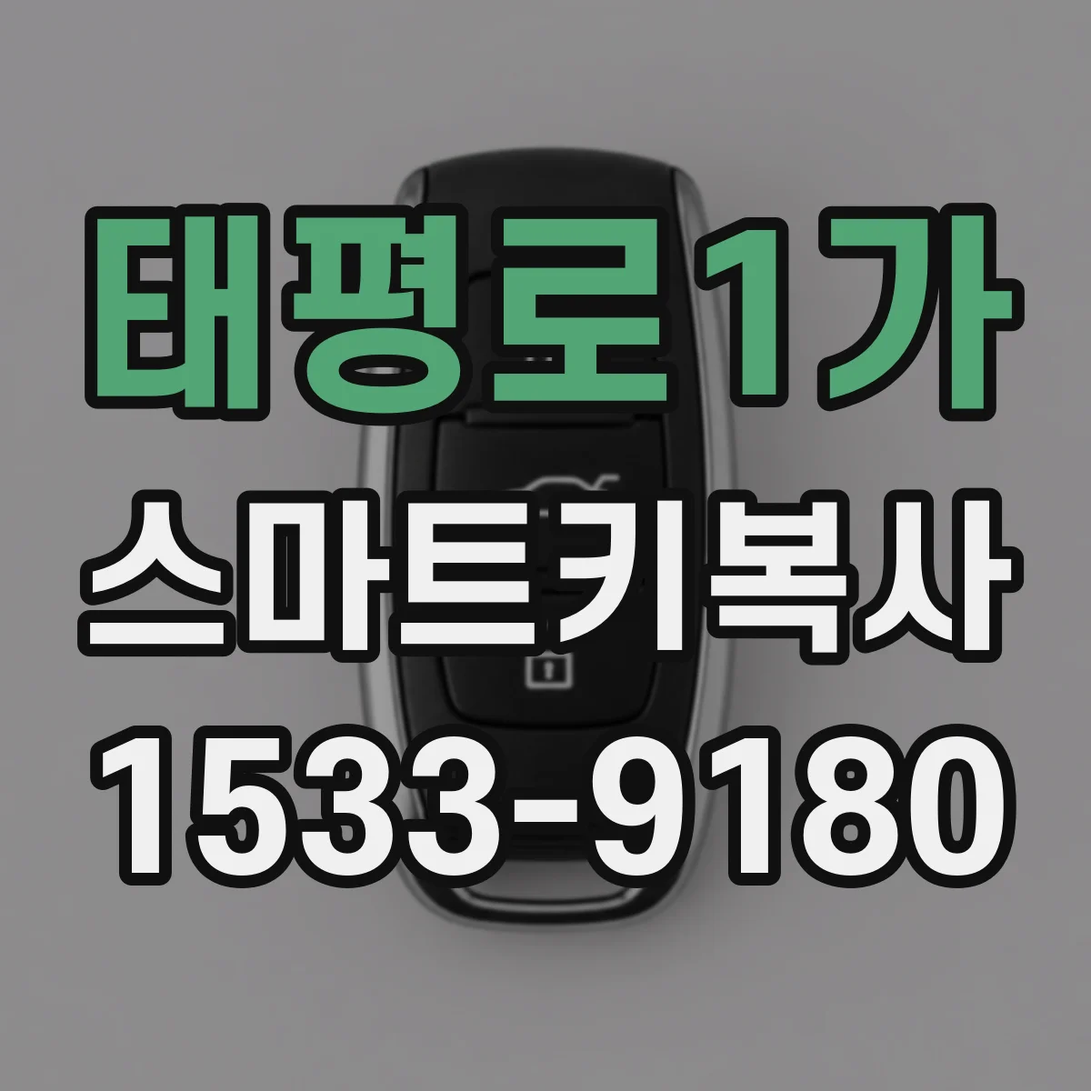 태평로1가 스마트키복사