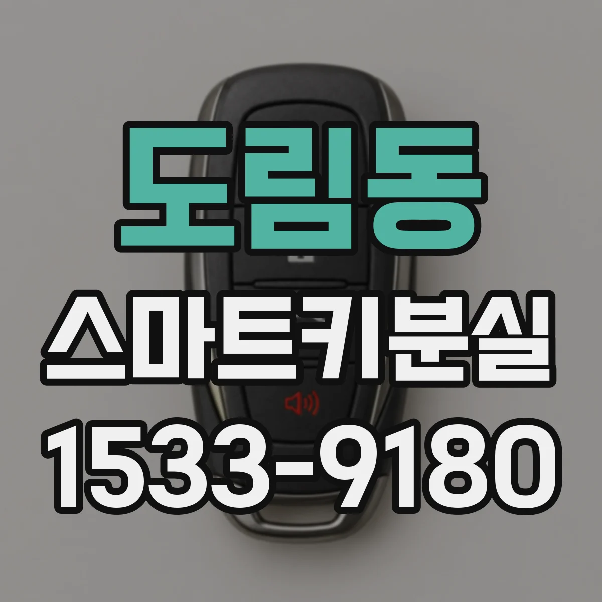 도림동 스마트키분실