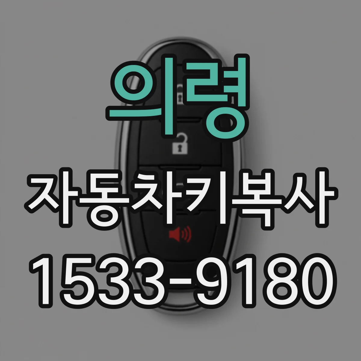 의령 자동차키복사