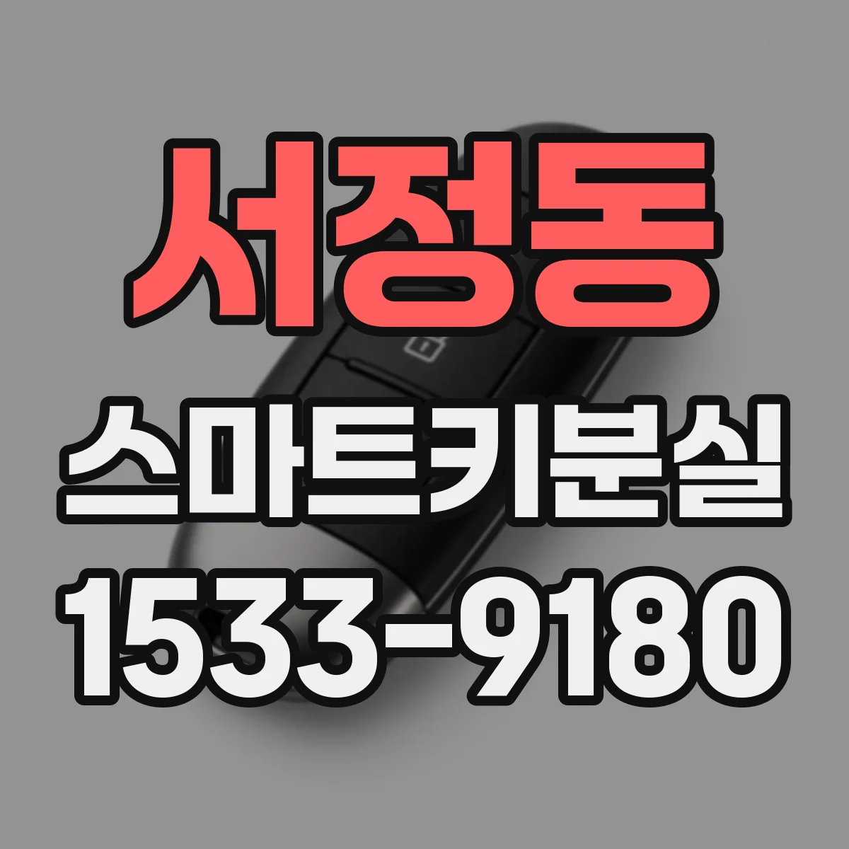 서정동 스마트키분실